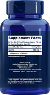 Life Extension Taurine Powder (Formerly L-Taurine Powder)