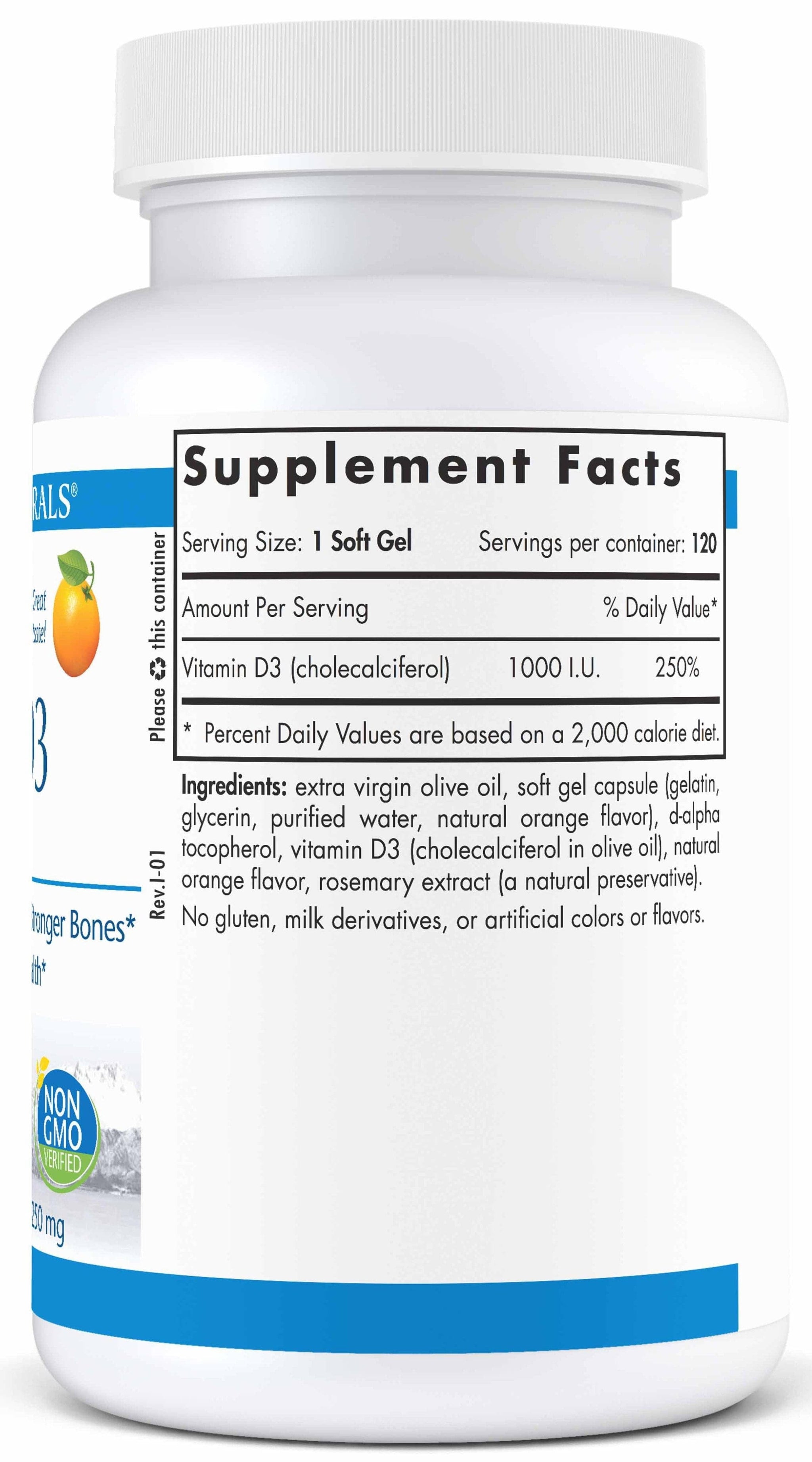 Nordic Naturals Vitamin D3 1,000 IU