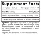 Nordic Naturals Vitamin D3 1,000 IU