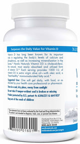 Nordic Naturals Vitamin D3 1,000 IU