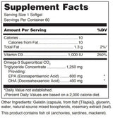 Douglas Laboratories QUELL Fish Oil - EPA/DHA Plus D