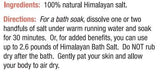 Dr. Mercola Himalayan Bath Salt