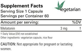 Karuna Health Melatonin 3 mg