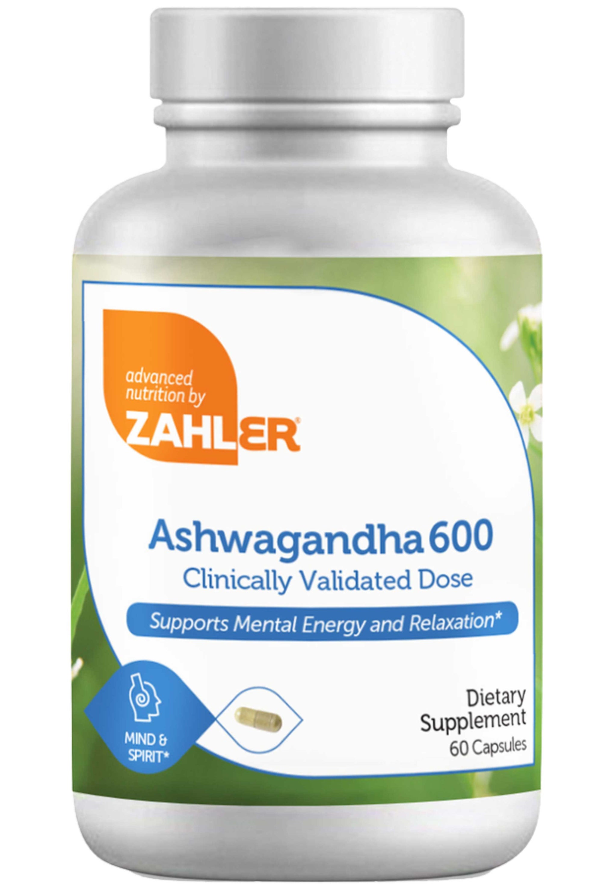 Advanced Nutrition By Zahler Ashwagandha 600