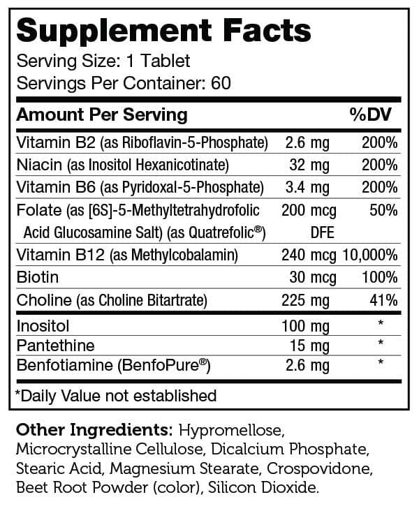 Advanced Nutrition By Zahler B-Complex