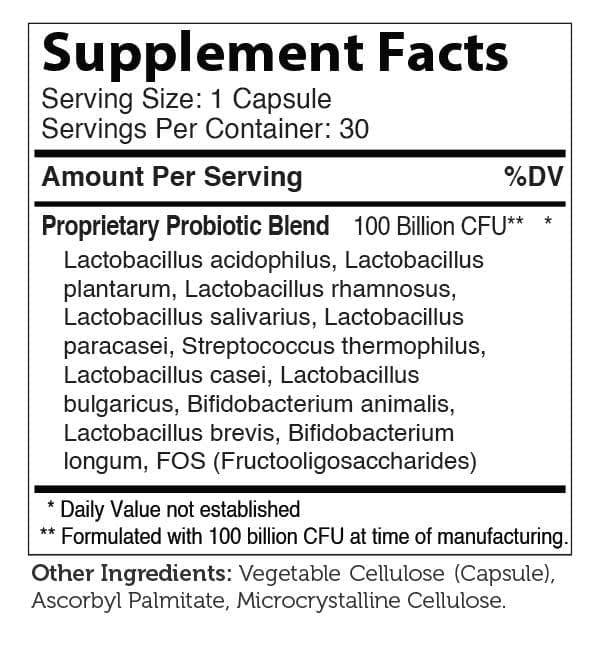 Advanced Nutrition By Zahler BioDophilus100