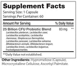 Advanced Nutrition By Zahler BioDophilus25