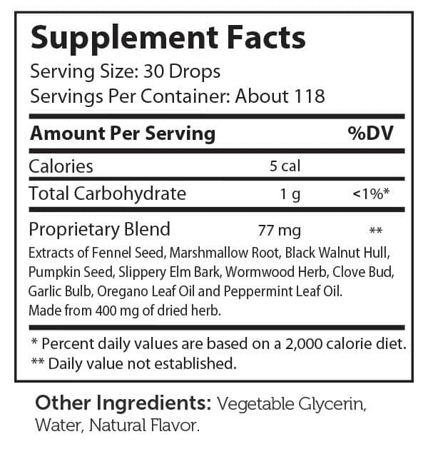 Advanced Nutrition By Zahler ParaGuard Liquid