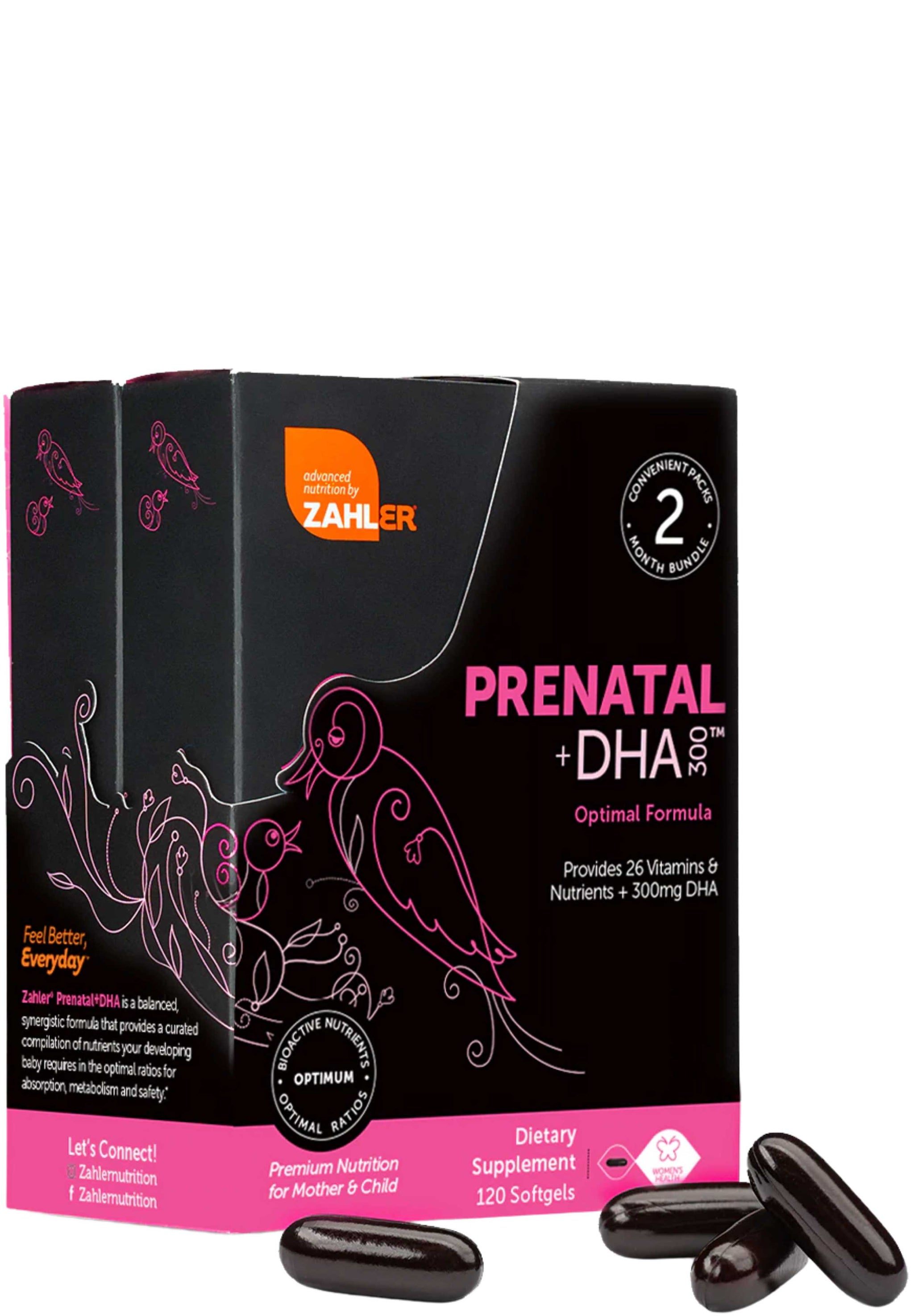 Advanced Nutrition By Zahler Prenatal +DHA