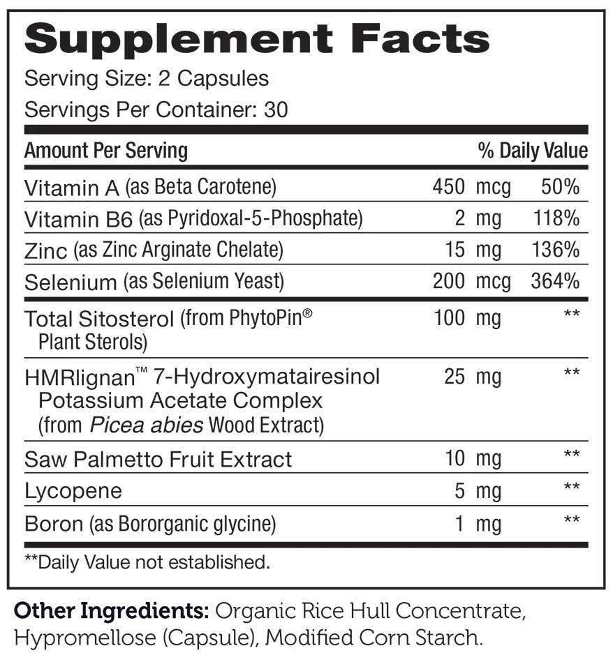 Advanced Nutrition By Zahler ProstAid+