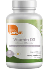 Advanced Nutrition By Zahler Vitamin D3 2000 IU Softgels