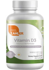 Advanced Nutrition By Zahler Vitamin D3 5000 IU Softgels