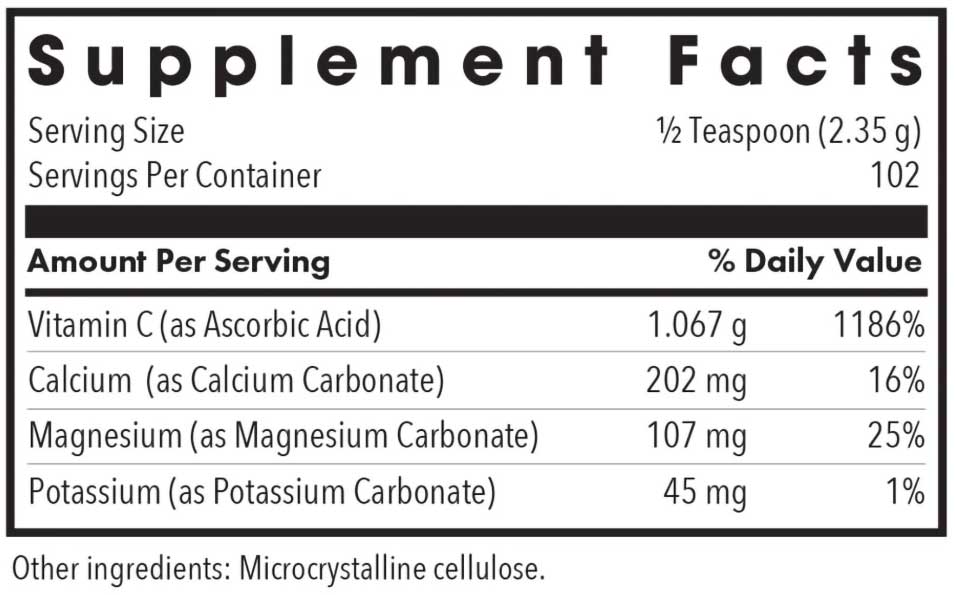 Allergy Research Group Buffered Vitamin C Powder