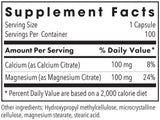 Allergy Research Group Calcium Magnesium Citrate