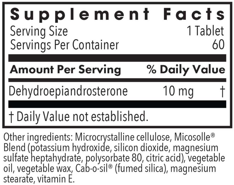 Allergy Research Group DHEA 10 mg