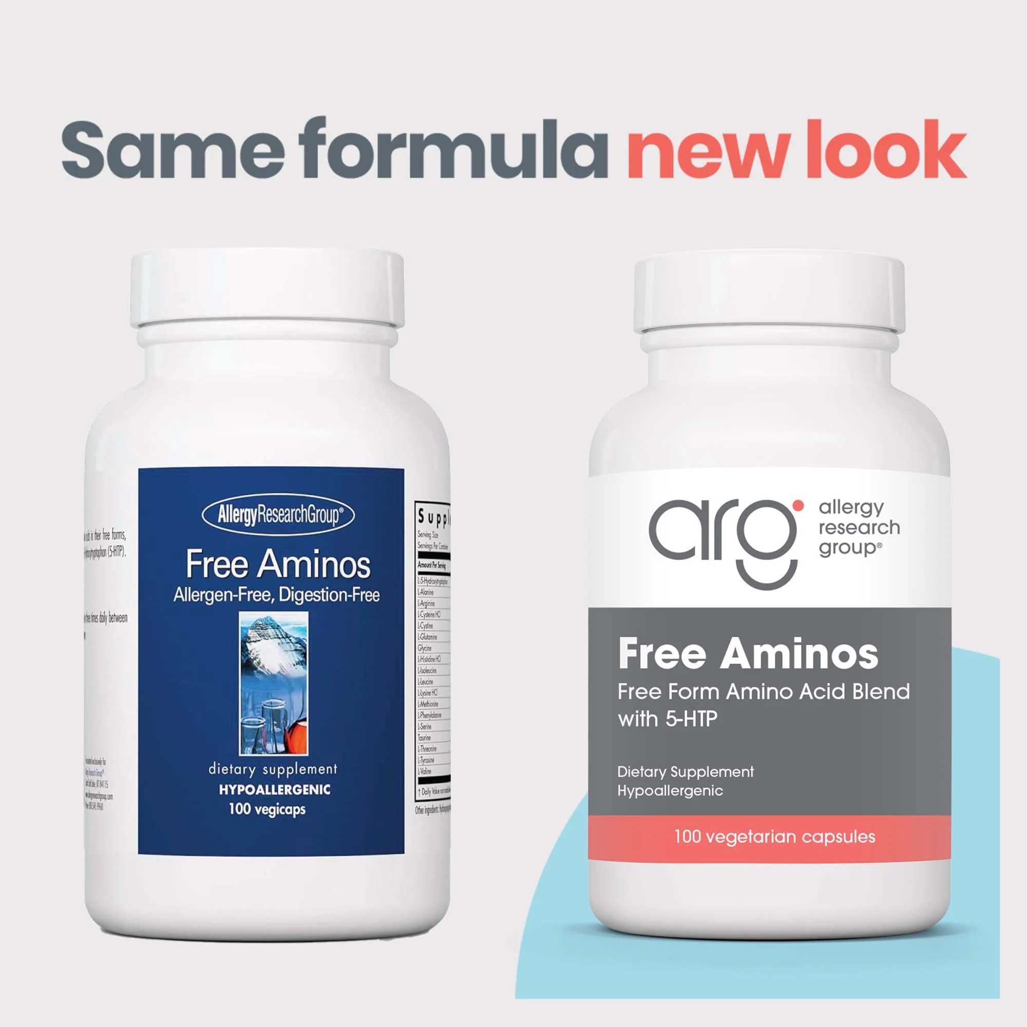 Allergy Research Group Free Aminos