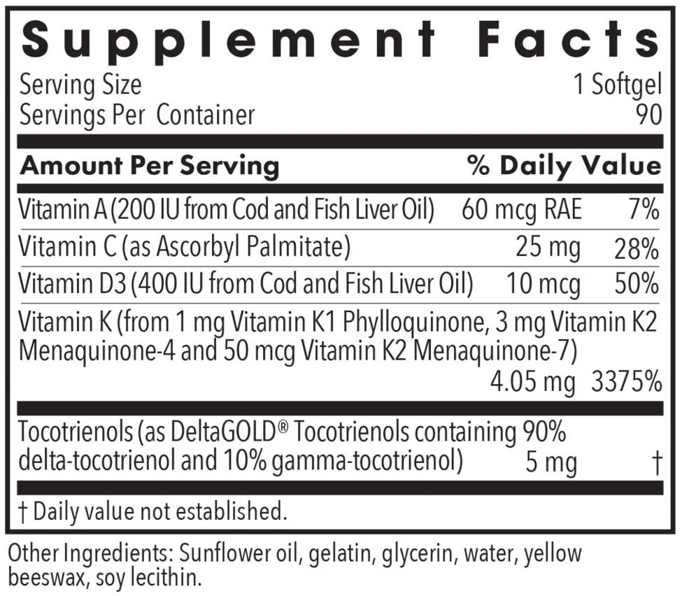 Allergy Research Group Full Spectrum Vitamin K