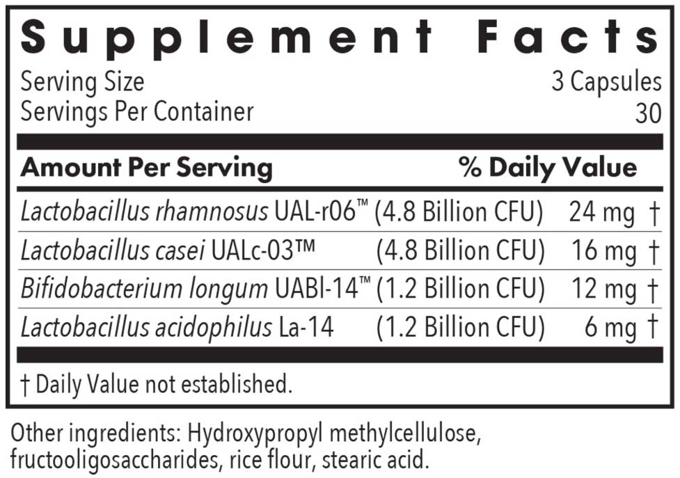 Allergy Research Group GI Flora Dairy-Free Probiotic