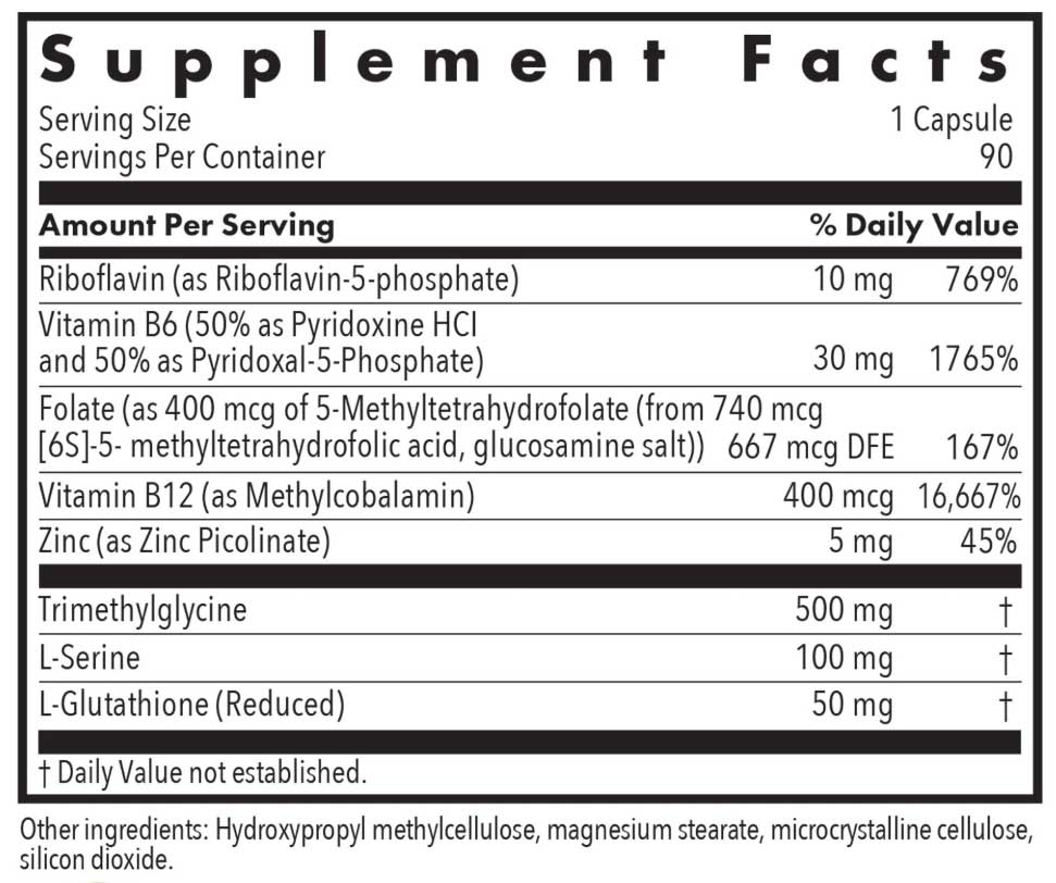 Allergy Research Group Homocysteine Plus
