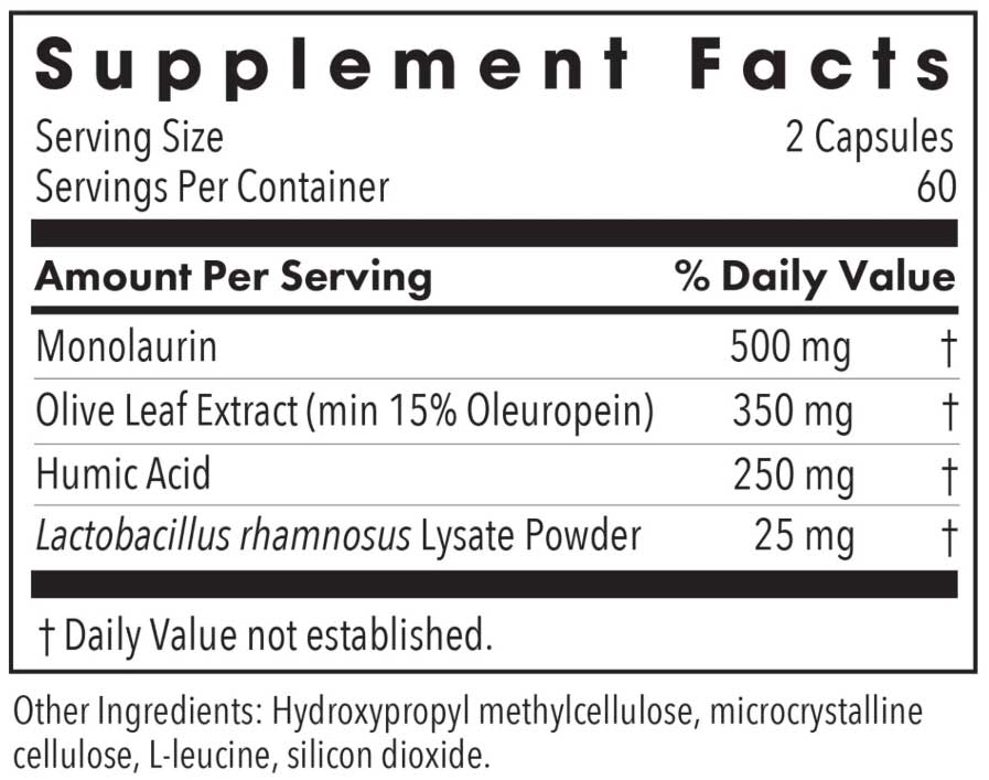 Allergy Research Group Humic-Monolaurin Complex