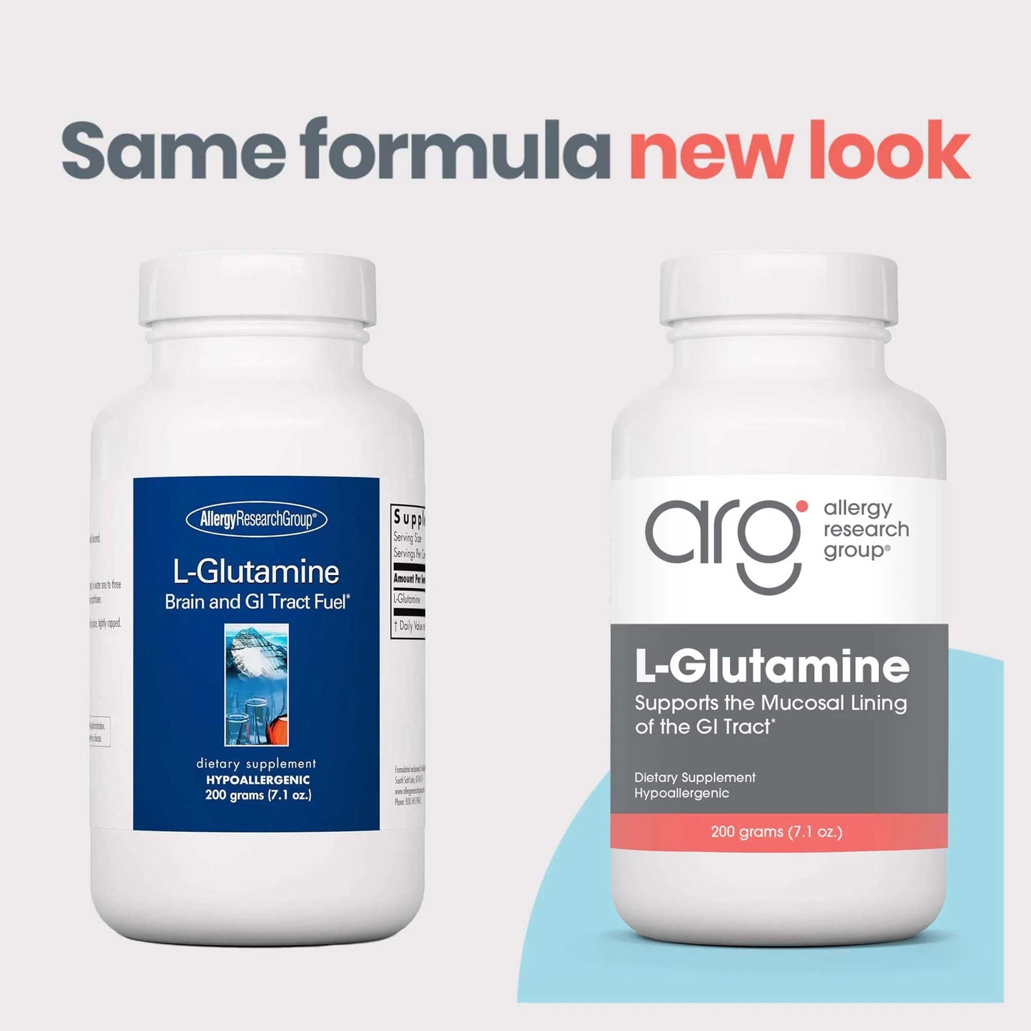 Allergy Research Group L-Glutamine Powder