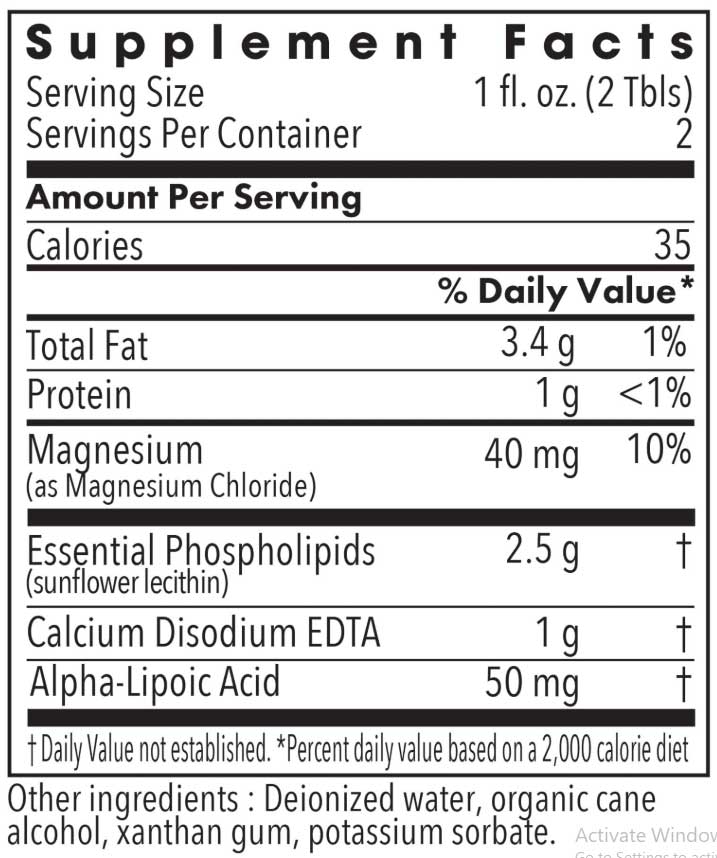Allergy Research Group LipoPhos EDTA