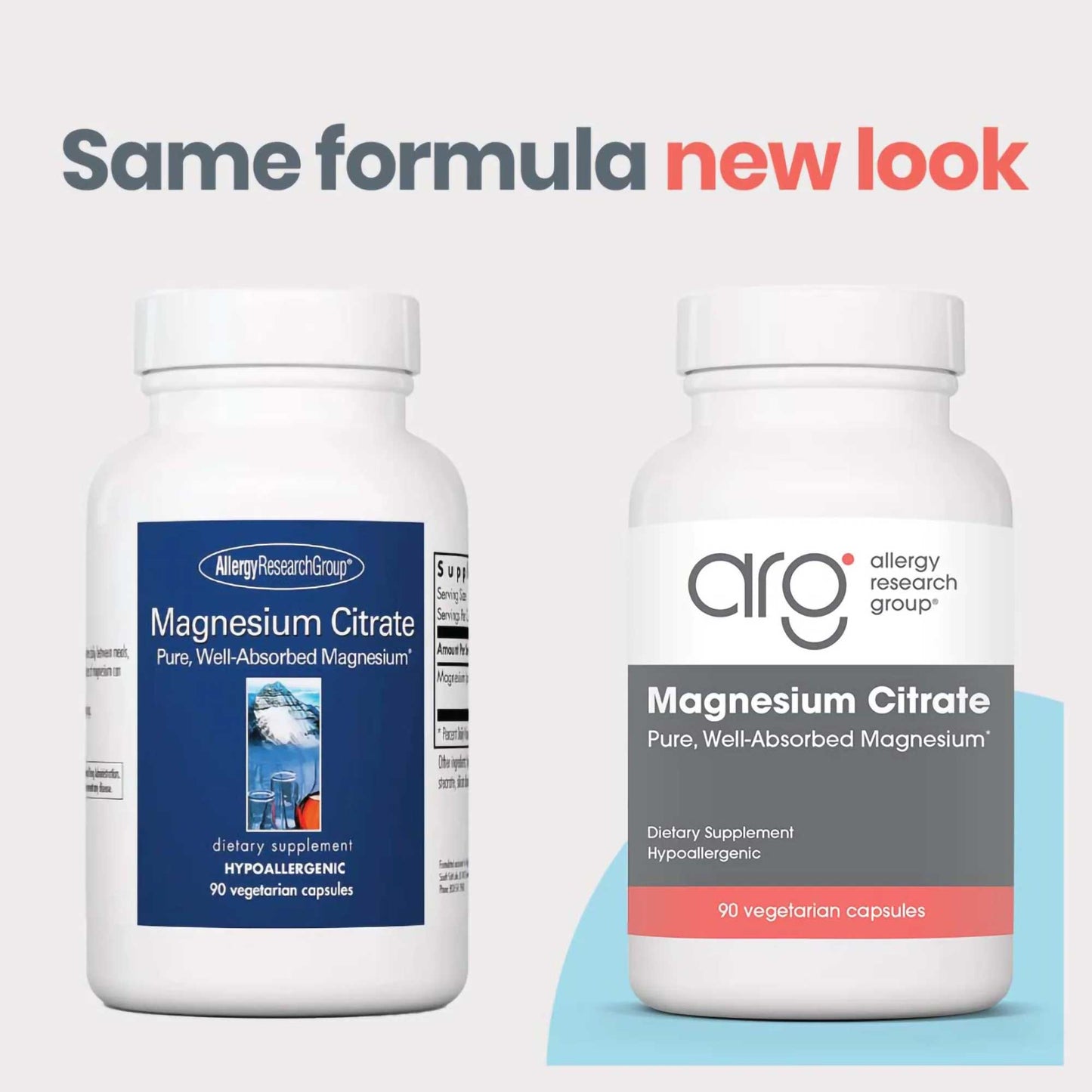 Allergy Research Group Magnesium Citrate