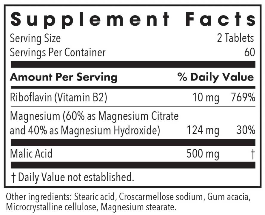 Allergy Research Group Magnesium Malate Forte