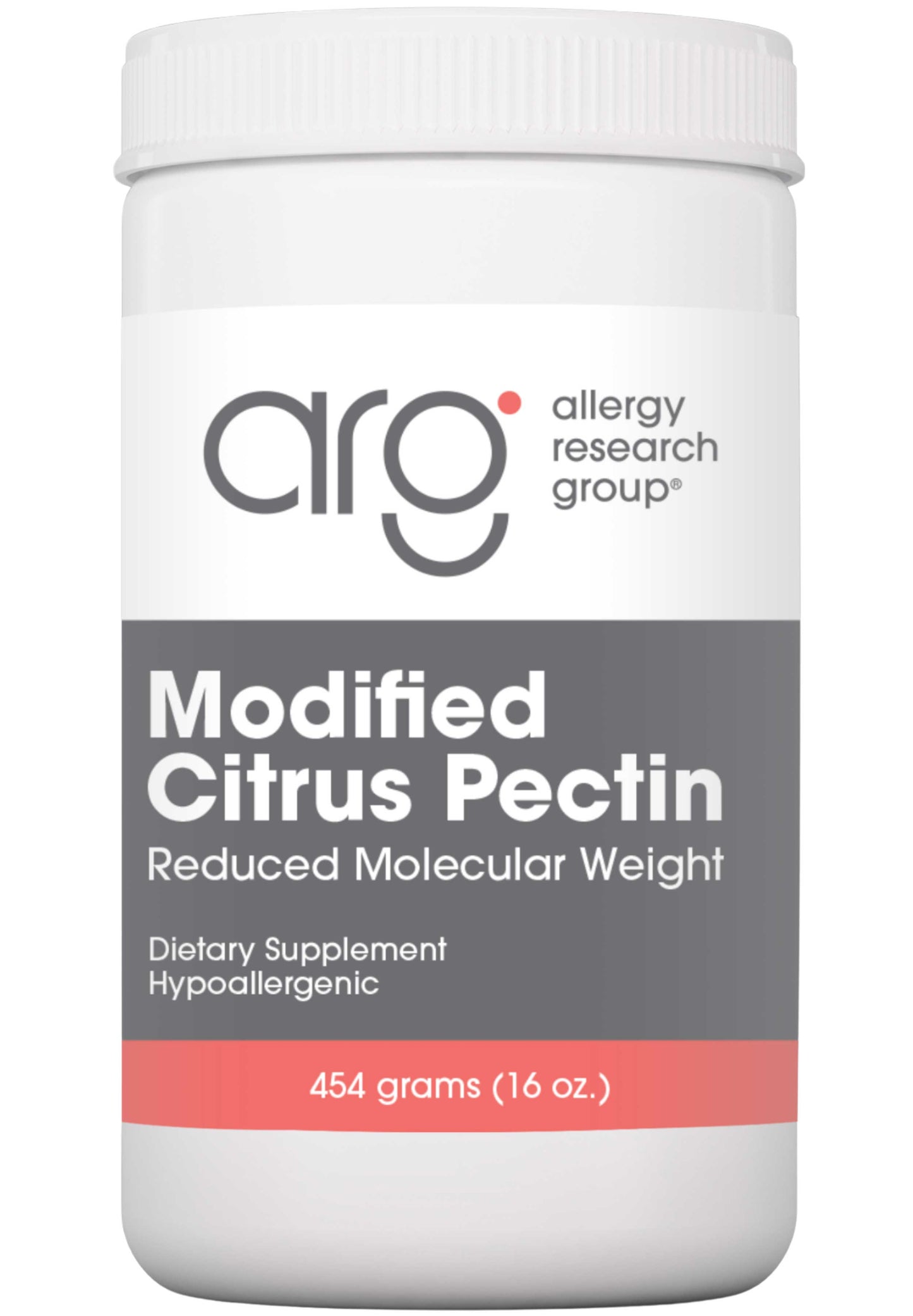 Allergy Research Group Modified Citrus Pectin Powder