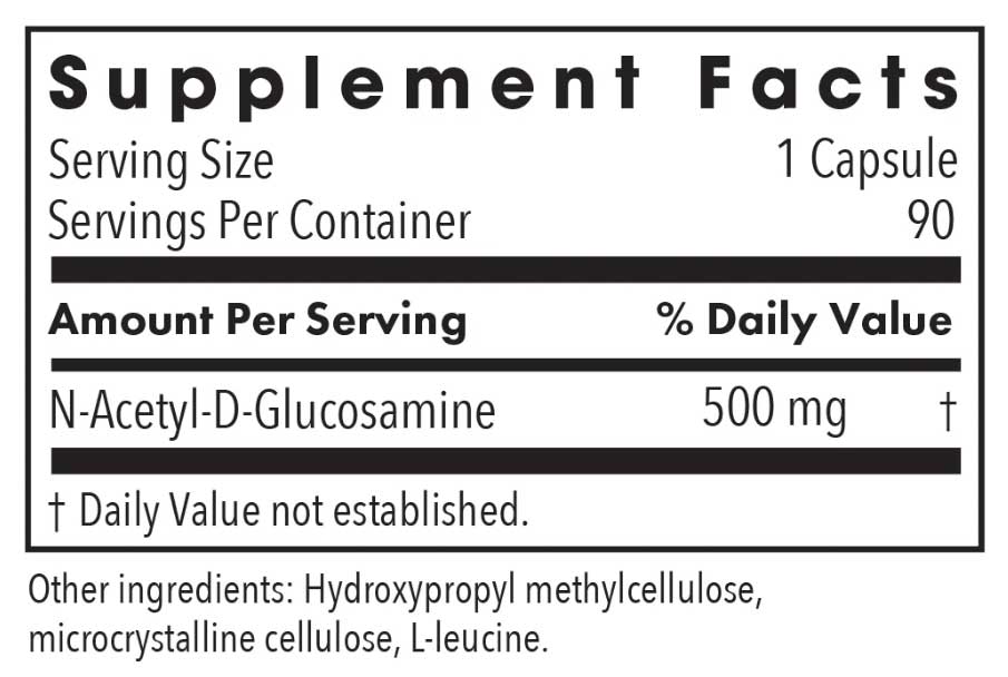 Allergy Research Group N-Acetyl Glucosamine