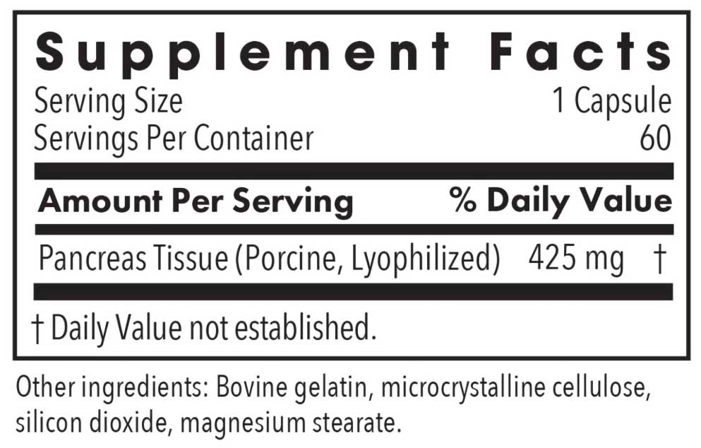 Allergy Research Group Pancreas Pork