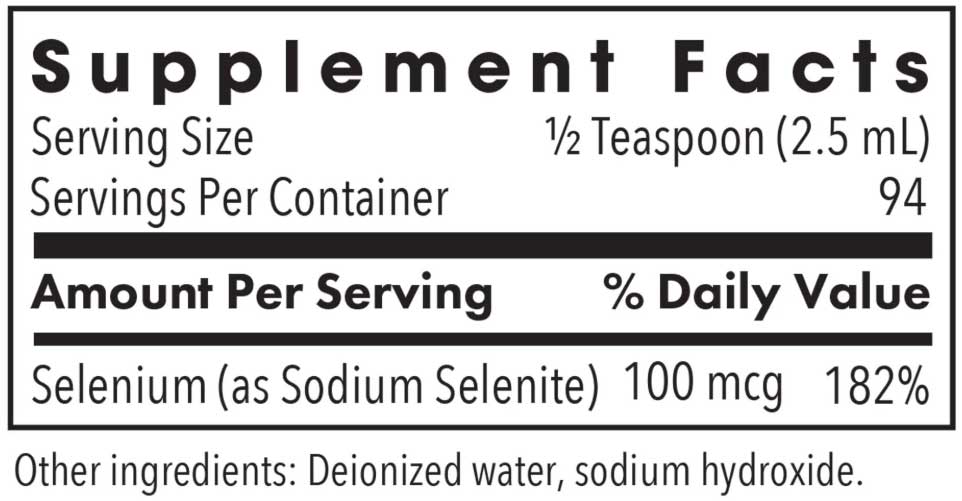Allergy Research Group Selenium Solution