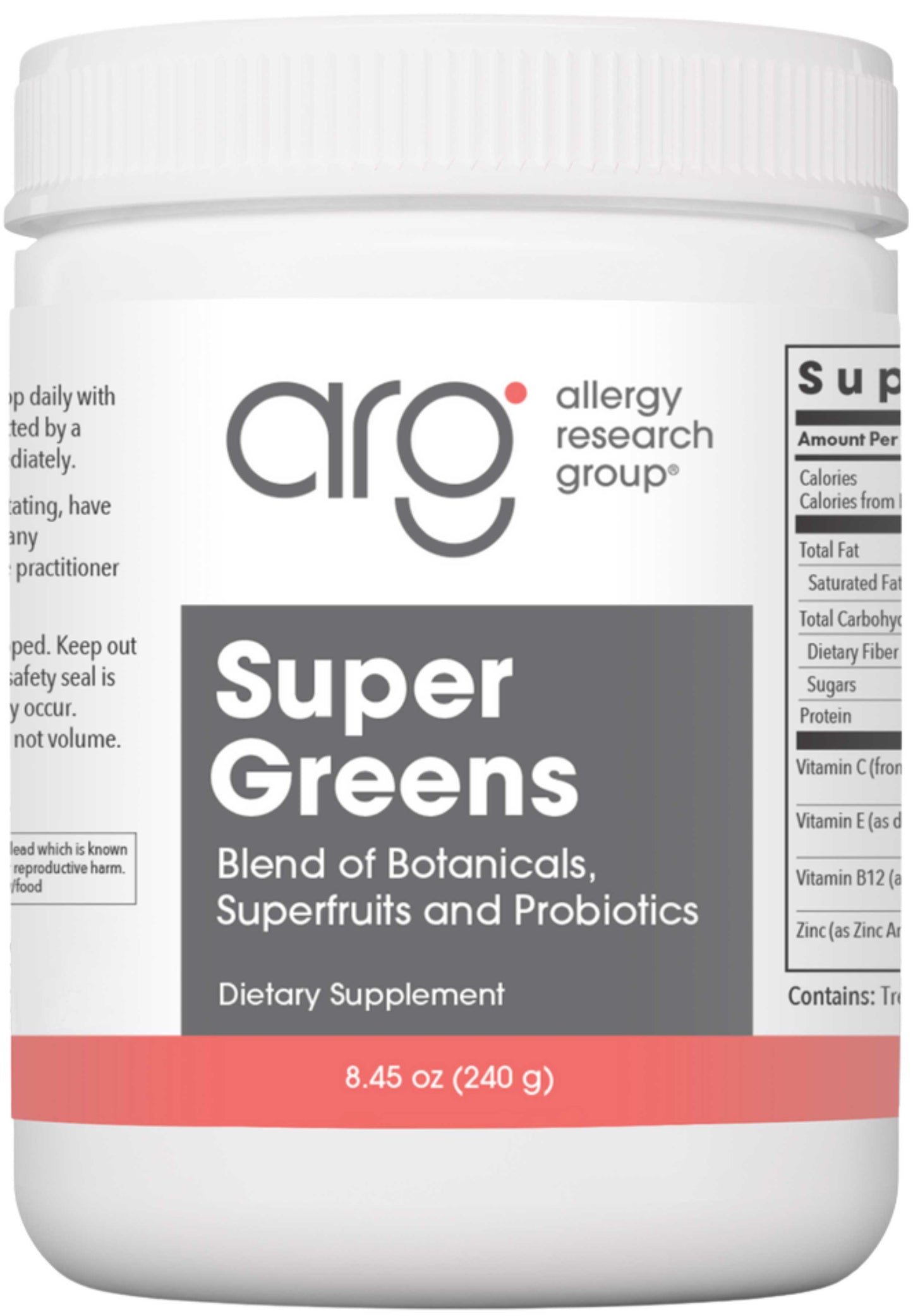 Allergy Research Group Super Greens