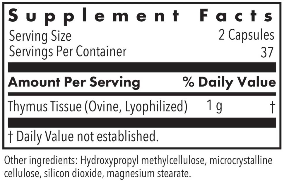 Allergy Research Group Thymus