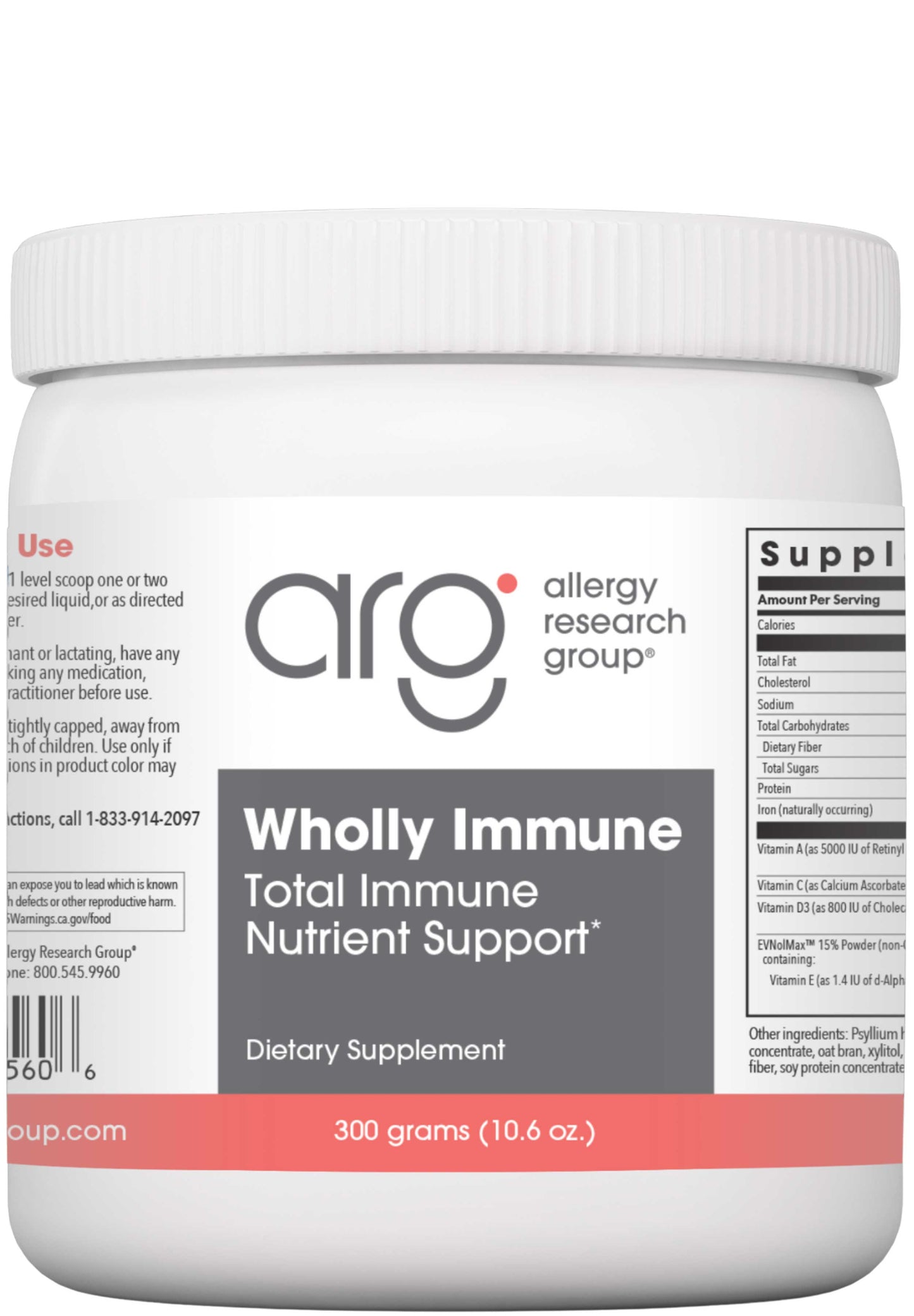 Allergy Research Group Wholly Immune