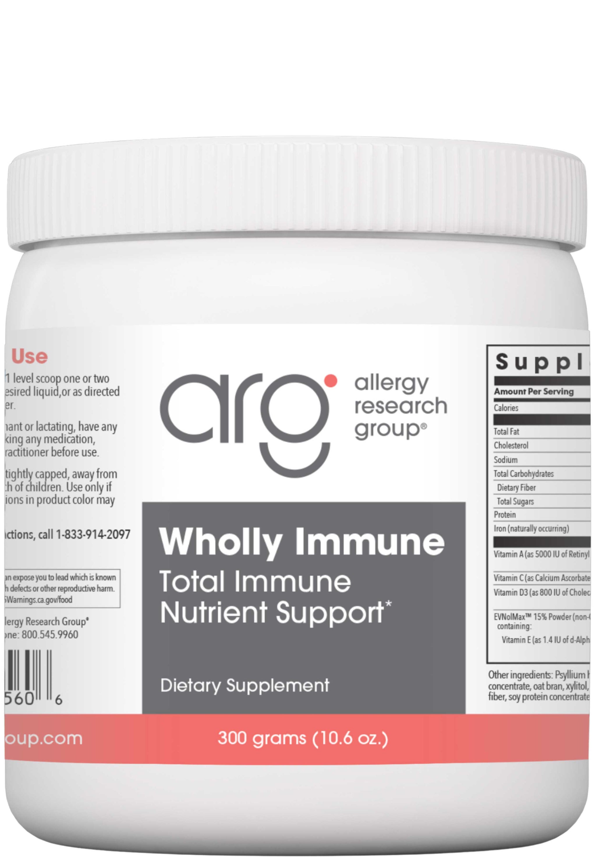 Allergy Research Group Wholly Immune