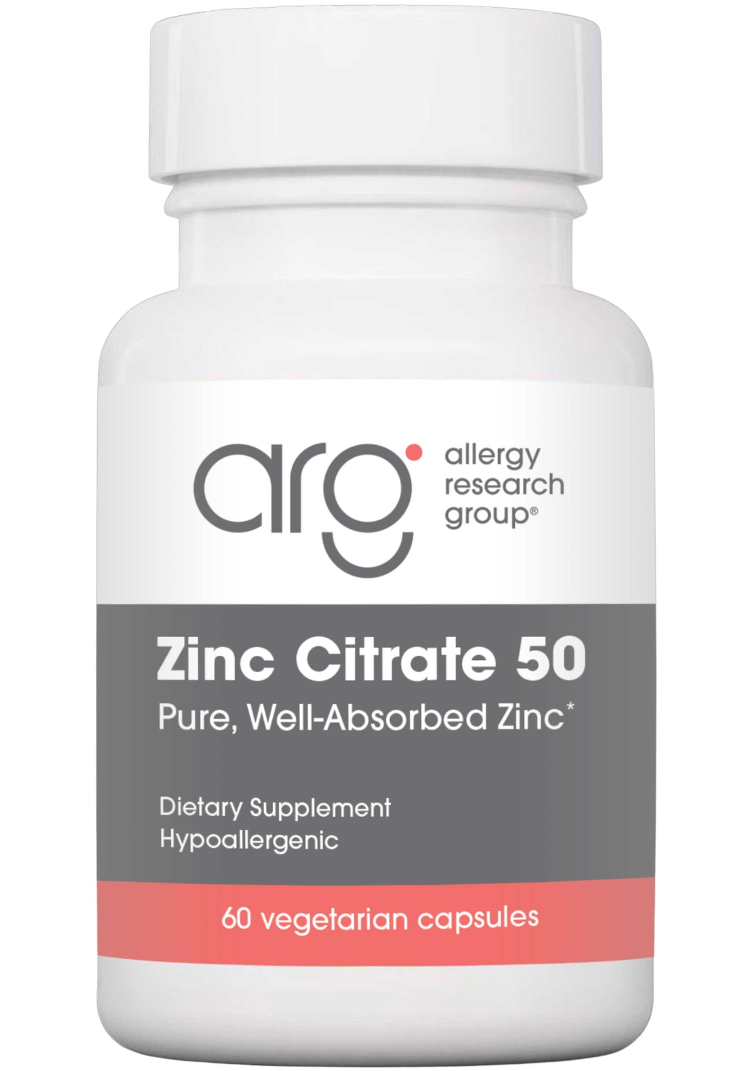 Allergy Research Group Zinc Citrate 50