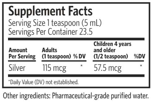 Argentyn 23 Professional Bio-Active Silver Hydrosol Daily+ Immune Support Liquid