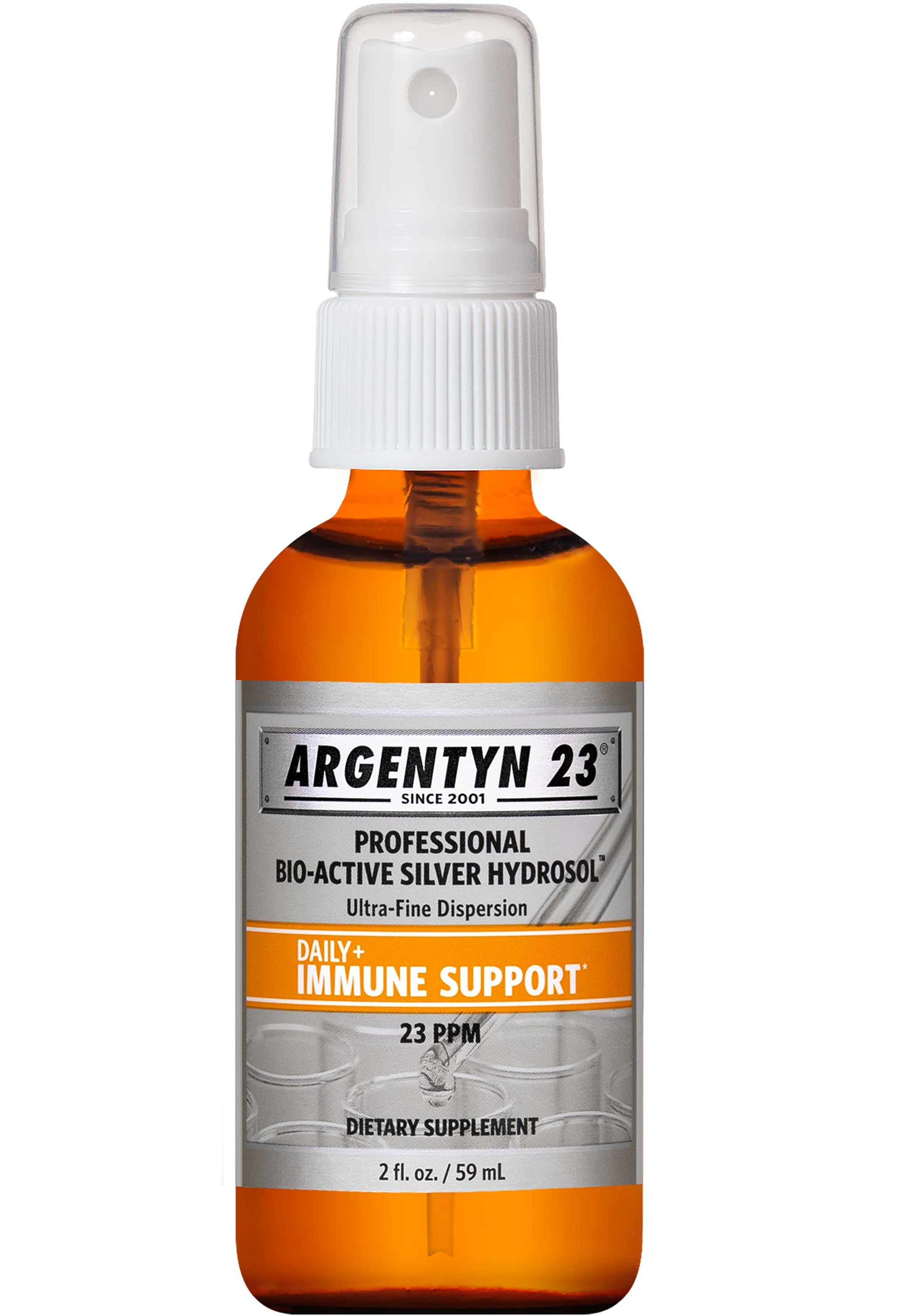 Argentyn 23 Professional Bio-Active Silver Hydrosol Daily+ Immune Support Spray