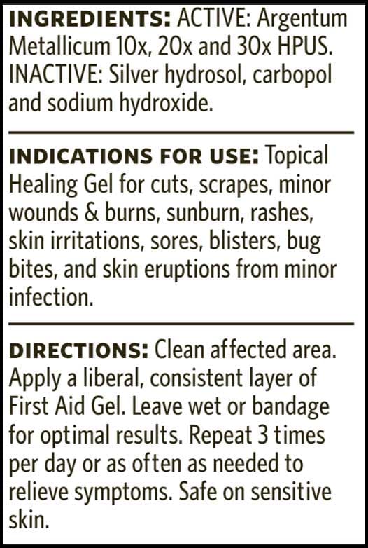 Argentyn 23 Professional Silver First Aid Gel Topical Healing