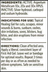 Argentyn 23 Professional Silver First Aid Gel Topical Healing