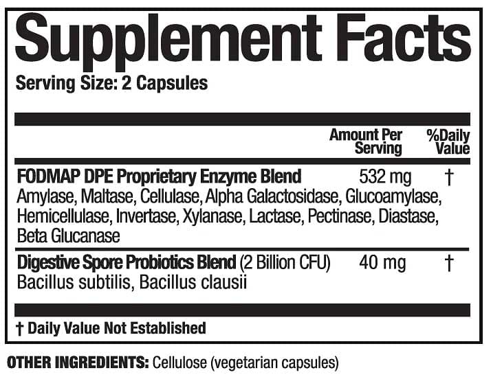 Arthur Andrew Medical FODMAP DPE