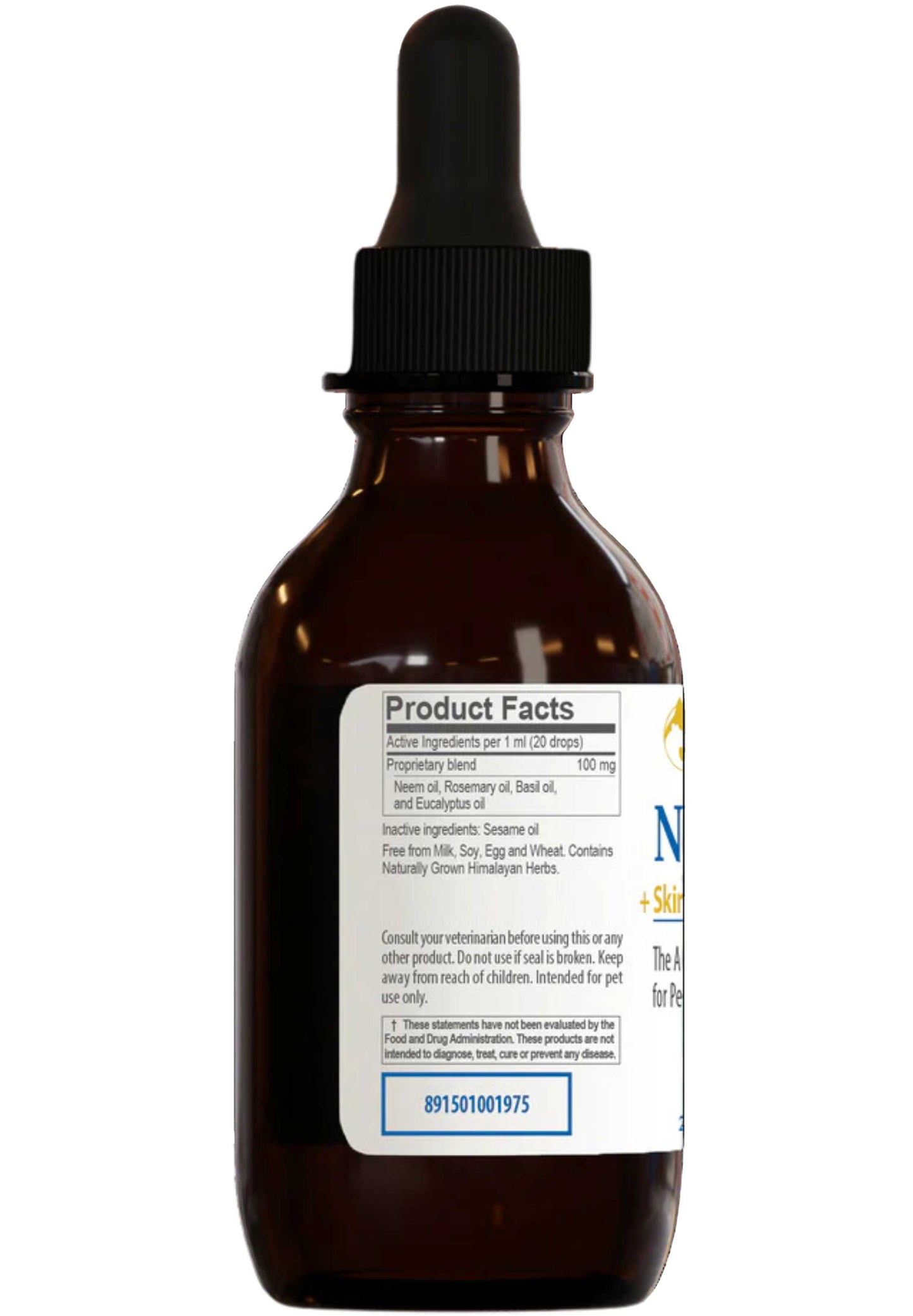 Ayush Herbs Ayush Pet Neem Ear + Skin Topical Drops