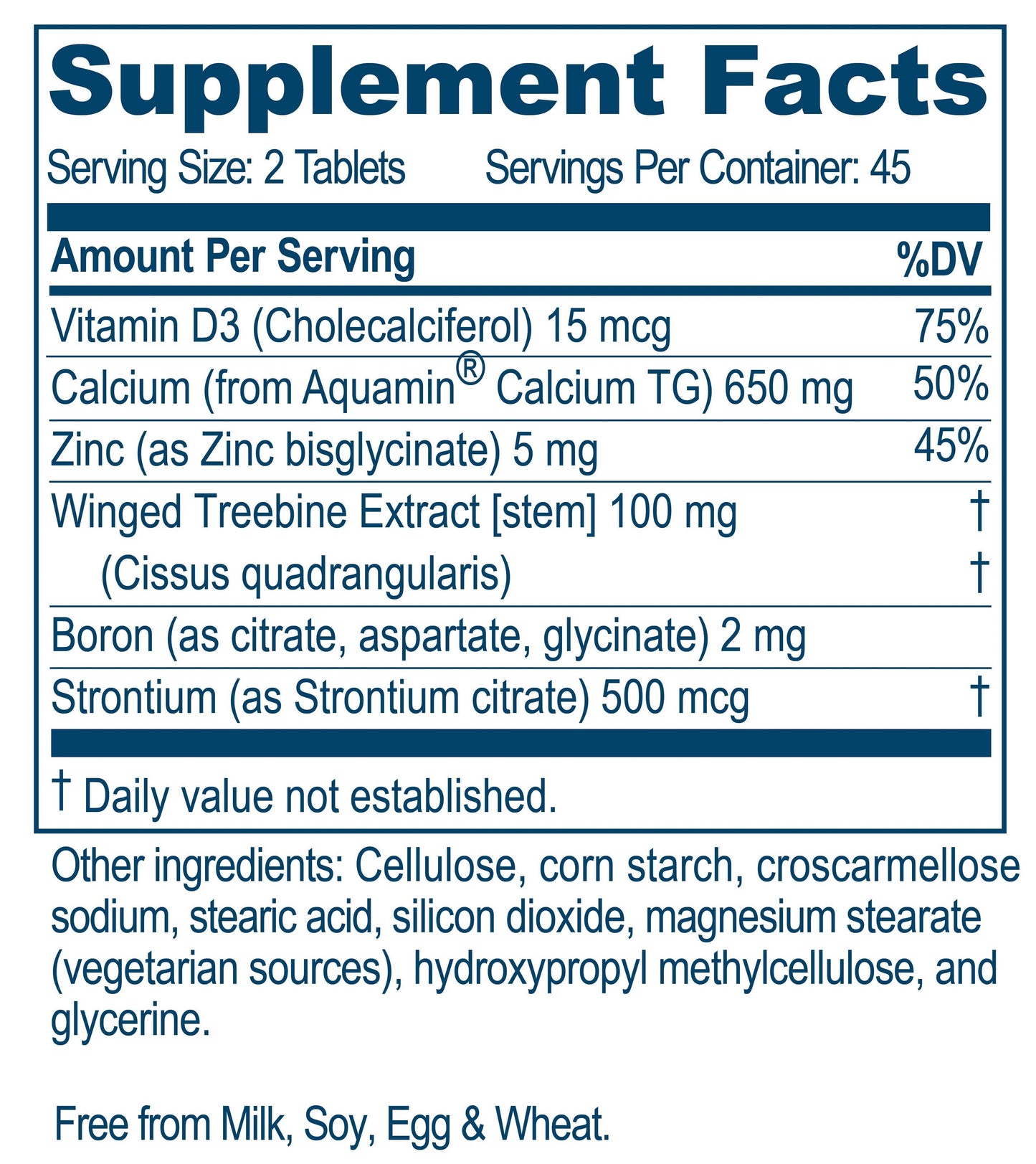 Ayush Herbs Calcium + Cofactors