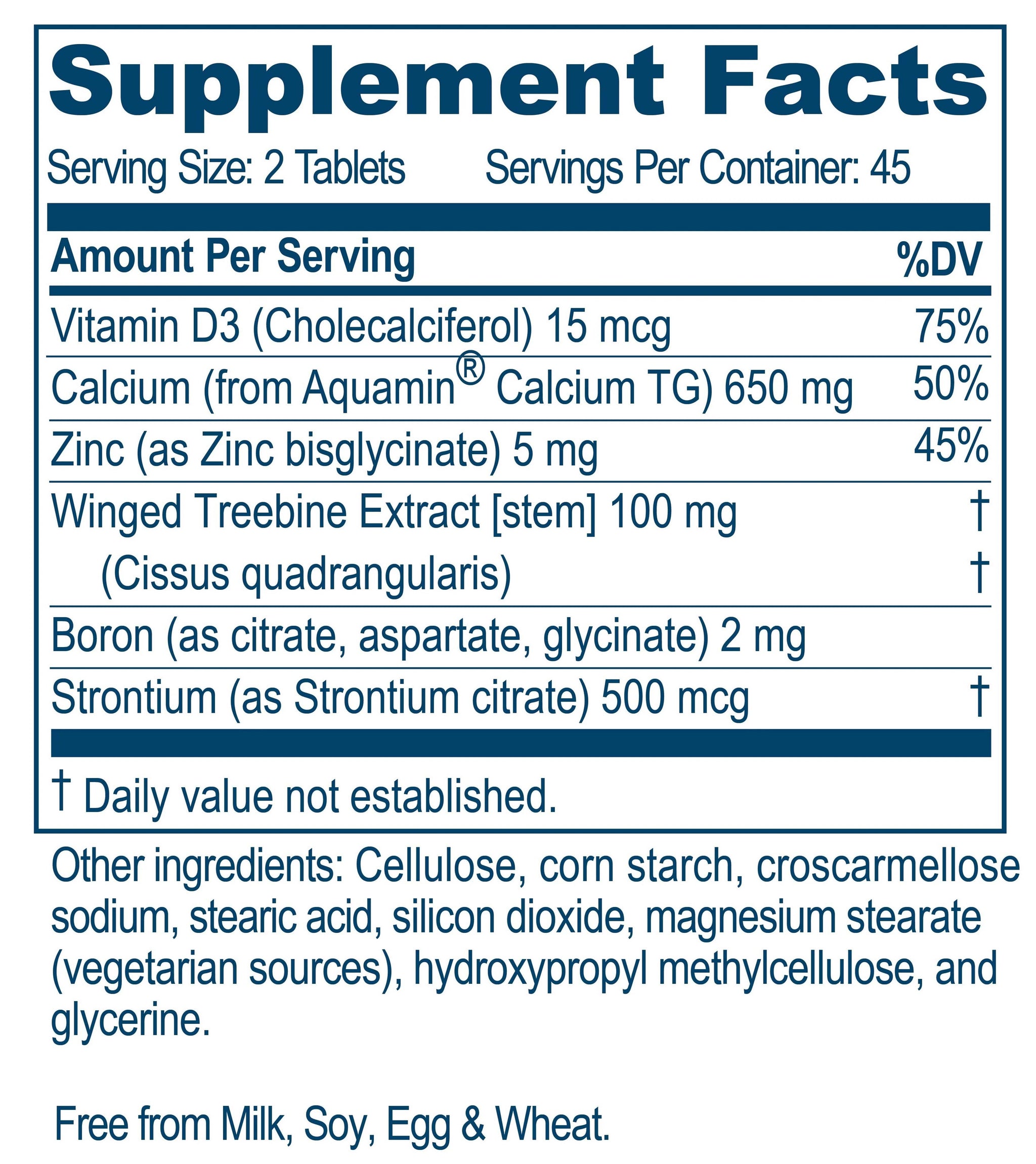 Ayush Herbs Calcium + Cofactors