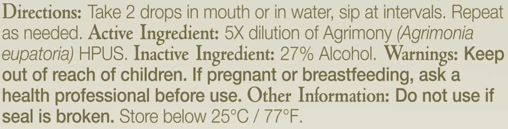 Bach Flower Remedies Agrimony