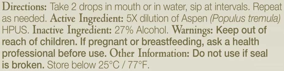 Bach Flower Remedies Aspen