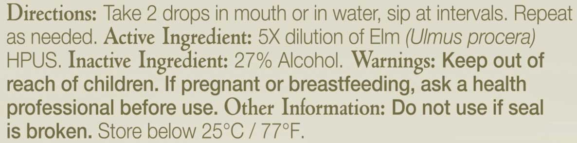 Bach Flower Remedies Elm