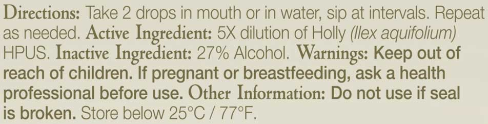 Bach Flower Remedies Holly