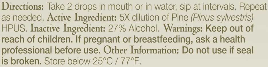 Bach Flower Remedies Pine